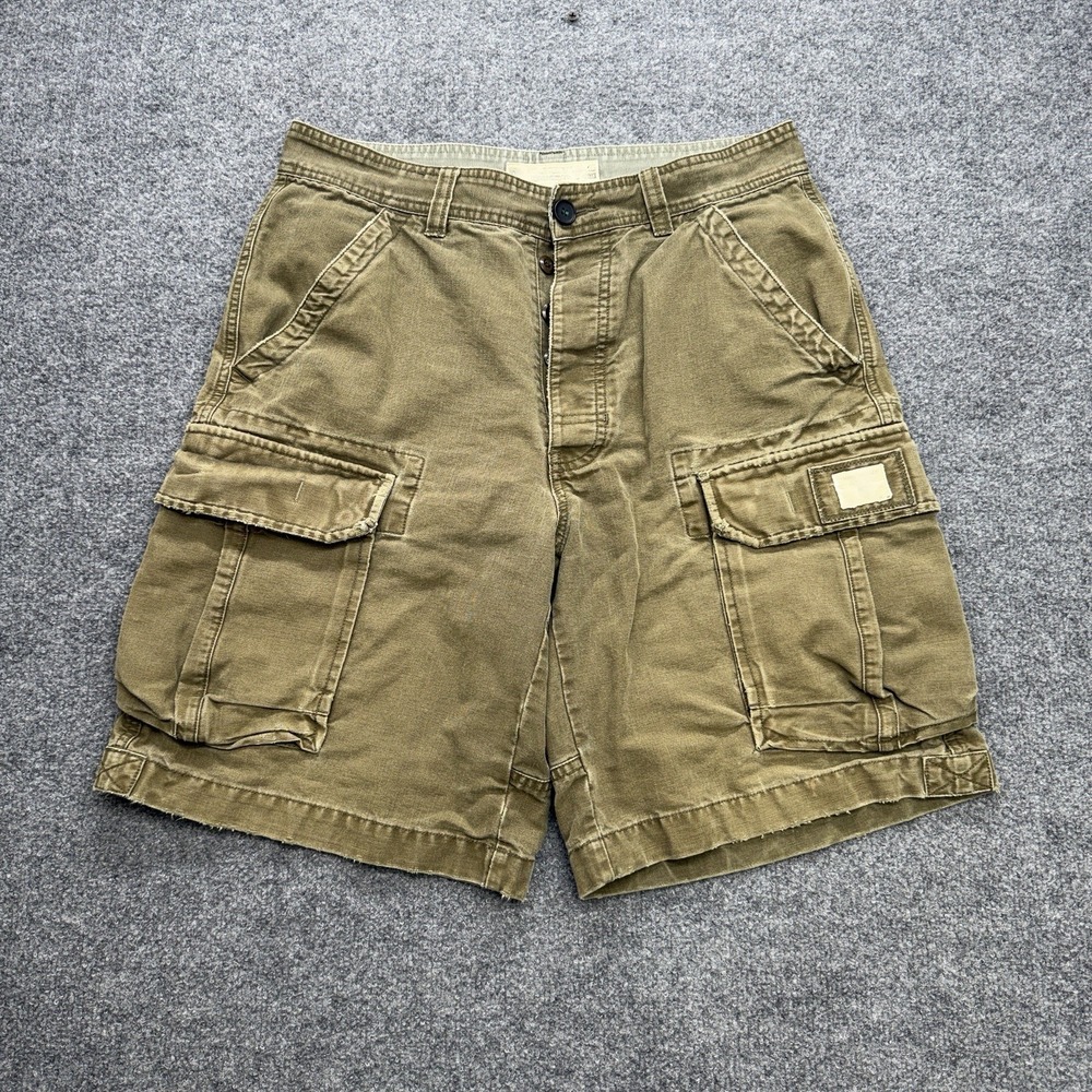 American Eagle Outfitters Olive Green Cargo Shorts